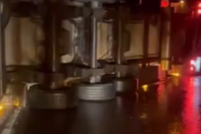 3 Tırın Karıştığı Zincirleme Kaza!