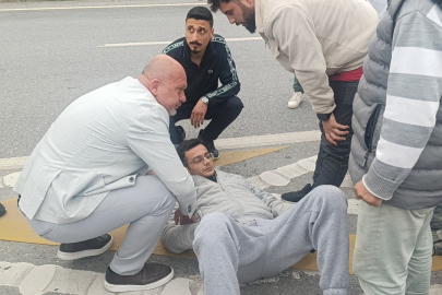 Motosikletli Sürücünün Şok Anları: Ben Nasıl Kaza Yaptım?