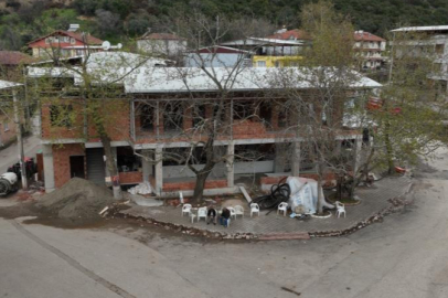 Bursa’da kırsal mahallelere malzeme desteği sürüyor