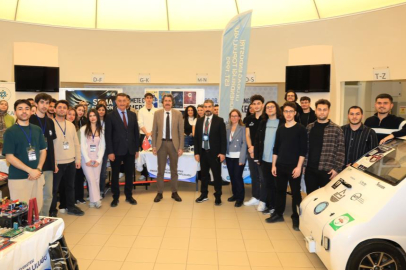 BUÜ Teknoloji Fuarı öğrencilerden yoğun ilgi gördü