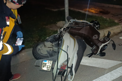 Otomobil ile Motosiklet Çarpıştı: 2 Yaralı