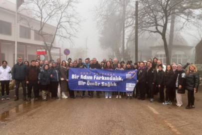 Nilüfer’de Kanser Haftası’na özel doğa yürüyüşü