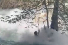 Tüm ekipler seferber oldu, suda kaybolan çocuğu arama çalışması sürüyor