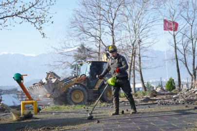 Kestel’de bahar mesaisi