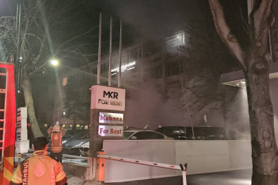 Lüks araçlar alevlere teslim oldu! 100 milyonluk hasar..