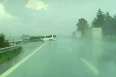 Panelvan Araç Takla Attı: Sürücü Ölümden Döndü