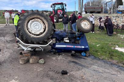 Traktör Kazası Can Aldı