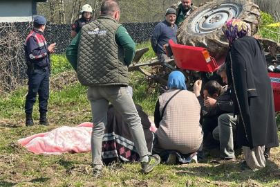 Traktör Kazası Can Aldı