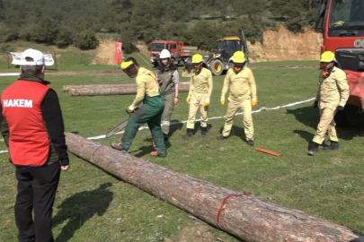 Ormancılık yarışmaları Bursa’da başladı