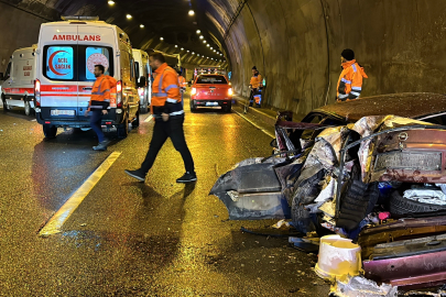 Bolu Dağı Tüneli'nde Feci Kaza: 5 Yaralı