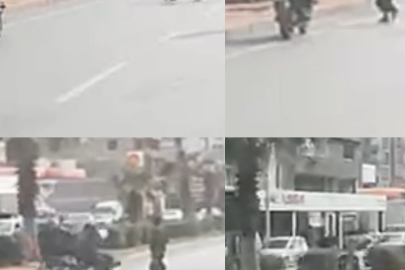 Yaya geçidini kullanmayan kadına motosiklet çarptı