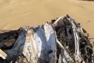 Sel sularına kapılan minibüs, günler sonra bulundu