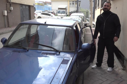 Yarım ekmek dönere bir araba