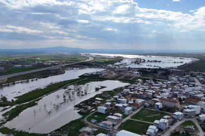 Karacabey Ovası sular altında kaldı