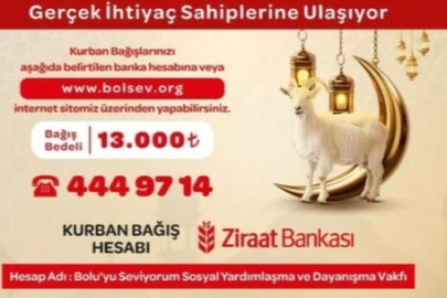 Bolu'da  'Kurban Bağışı' Skandalı!