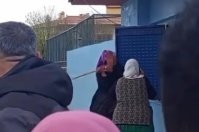 Okul bahçesinde şok kavga: Kantin camı kırıldı, görevli darbedildi!