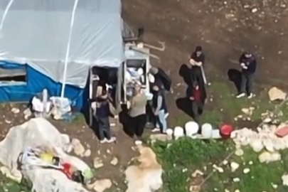 Firari hükümlü saklandığı çadırda dron destekli operasyonla yakalandı