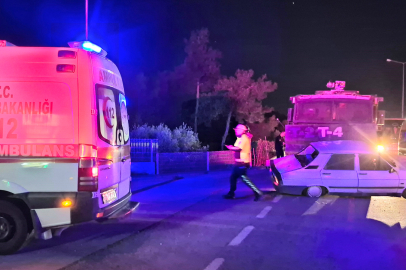 TOMA'nın otomobile çarptığı trafik kazasında 5 kişi yaralandı