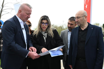 Karacabey'de hamam ve sauna kompleksinin temelleri atıldı