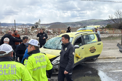 Sivasspor tesisleri önünde korkunç kaza