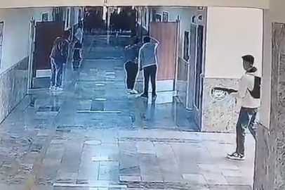 16 kişinin yaralandığı saldırı anı güvenlik kamerasına yansıdı