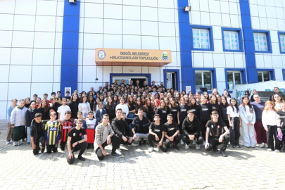 İnegöl Halk Dansları Ekibi başarılarını sürdürdü