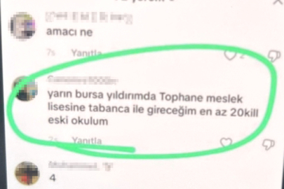 Bursa’da "Sıra bende" yazan şüpheliye operasyon düzenlendi