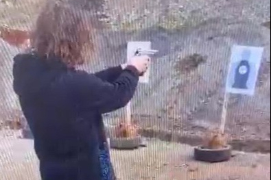 Okul saldırganının poligonda atış yaptığı görüntüler ortaya çıktı