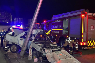 Karaman’da Feci Kaza: 1’i Ağır, 2 Yaralı