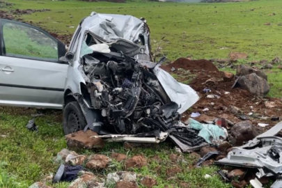 Siverek’te feci kaza: 2 ölü, 1 yaralı