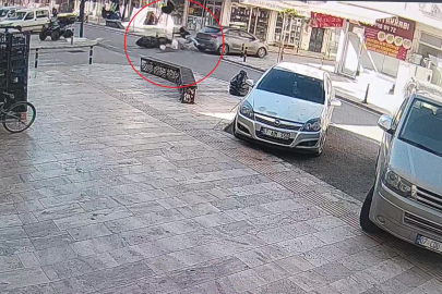 Motosiklet ile Otomobil Çarpıştı: Sürücü Ölümden Döndü