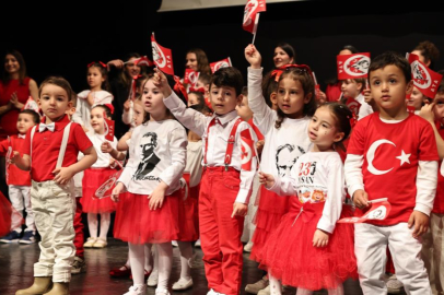 Nilüfer’de kreş öğrencilerinden 23 Nisan’a renkli kutlama