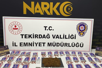 Tekirdağ'da Uyuşturucu Operasyonu