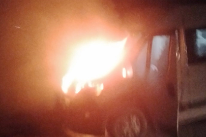 İşçi Servisi Alev Topuna Döndü