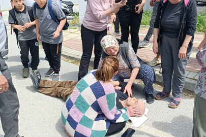 Eşinin yaralandığını gören yaşlı kadın 'Ben sana gitme demiştim' diyerek gözyaşı döküp baygınlık geçirdi