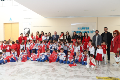 Nilüfer Barış Meclisi’nde 23 Nisan etkinliği: Çocuklar konuk oldu