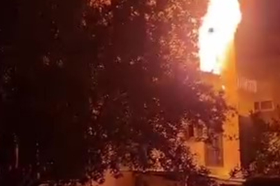 2 Katlı Müstakil Ev Alevlere Teslim Oldu