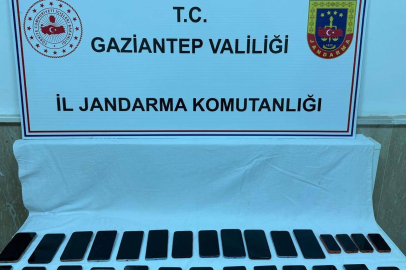 Gaziantep'te Kaçak Telefon Operasyonu
