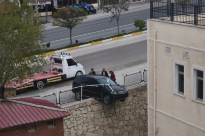 İlginç Kaza Kamerada...