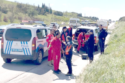 "Otoyola 5 yaşında çocuk bırakıldı" ihbarı ekipleri alarma geçirdi