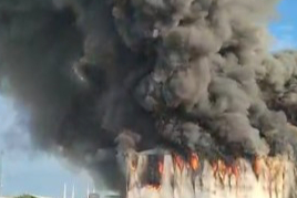 Patates Üretim Tesisi Alevlere Teslim Oldu