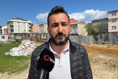 Şantiye alanına gece saatlerinde kaçak şekilde moloz döküldü