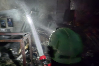 Diyarbakır'da Sanayi Sitesindeki Yangın