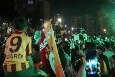 Antalya'da derbinin ardından galibiyet coşkusu yaşandı