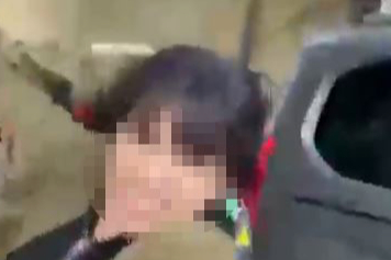 Kadın Eski Eşini Sokak Ortasında Dövdü