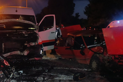 Antalya'da Feci Kaza Kamerada