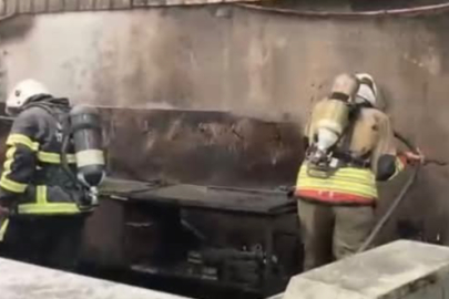 Tel Fabrikası Alev Alev Yandı