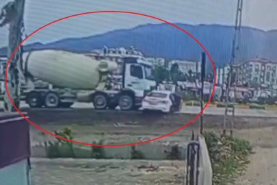 Hatay'da Feci Kaza Kamerada