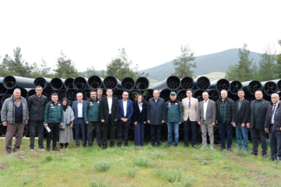Orhaneli’de 13 bin 500 dekarlık alana modern sulama yatırımı