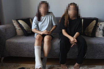 Markete giden iki kız kardeş, köpeklerin saldırısına uğradı